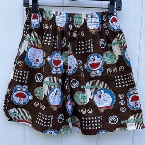 DORAEMON Cool Planet Boys Graphic Print Casual Surf Shorts Size Small/Med